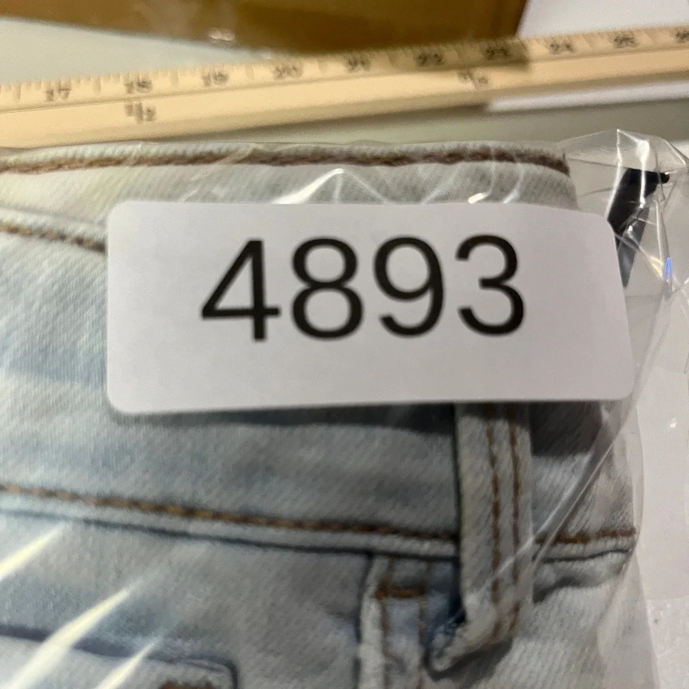 OshKosh Skinny Jeans Girls 10 Light Blue‎ Acid Wash Adjustable Waist Stretch